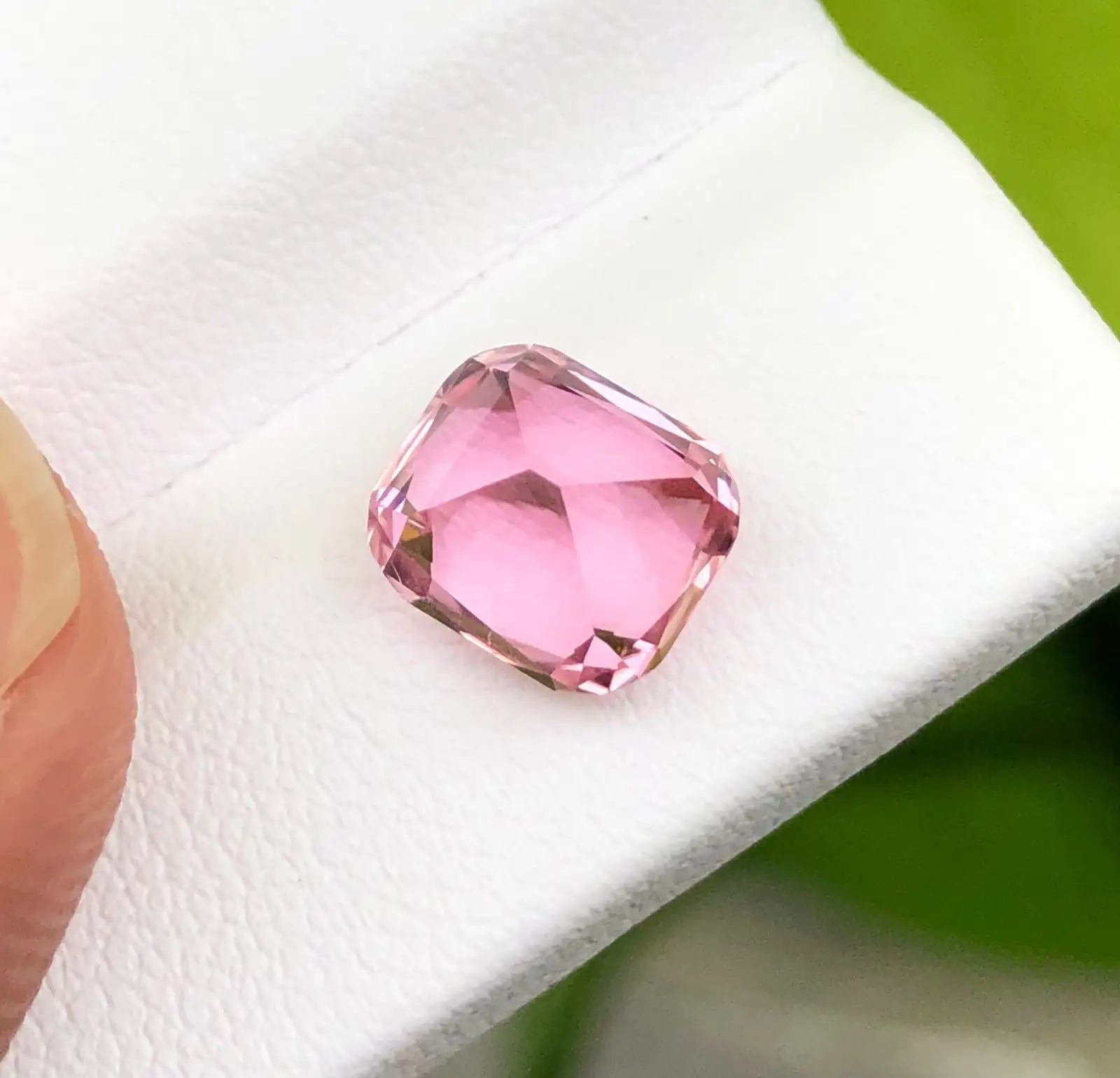 pink tourmaline pendant

