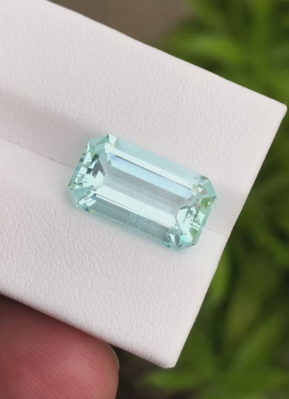 sky blue Aquamarine gemstone in usa