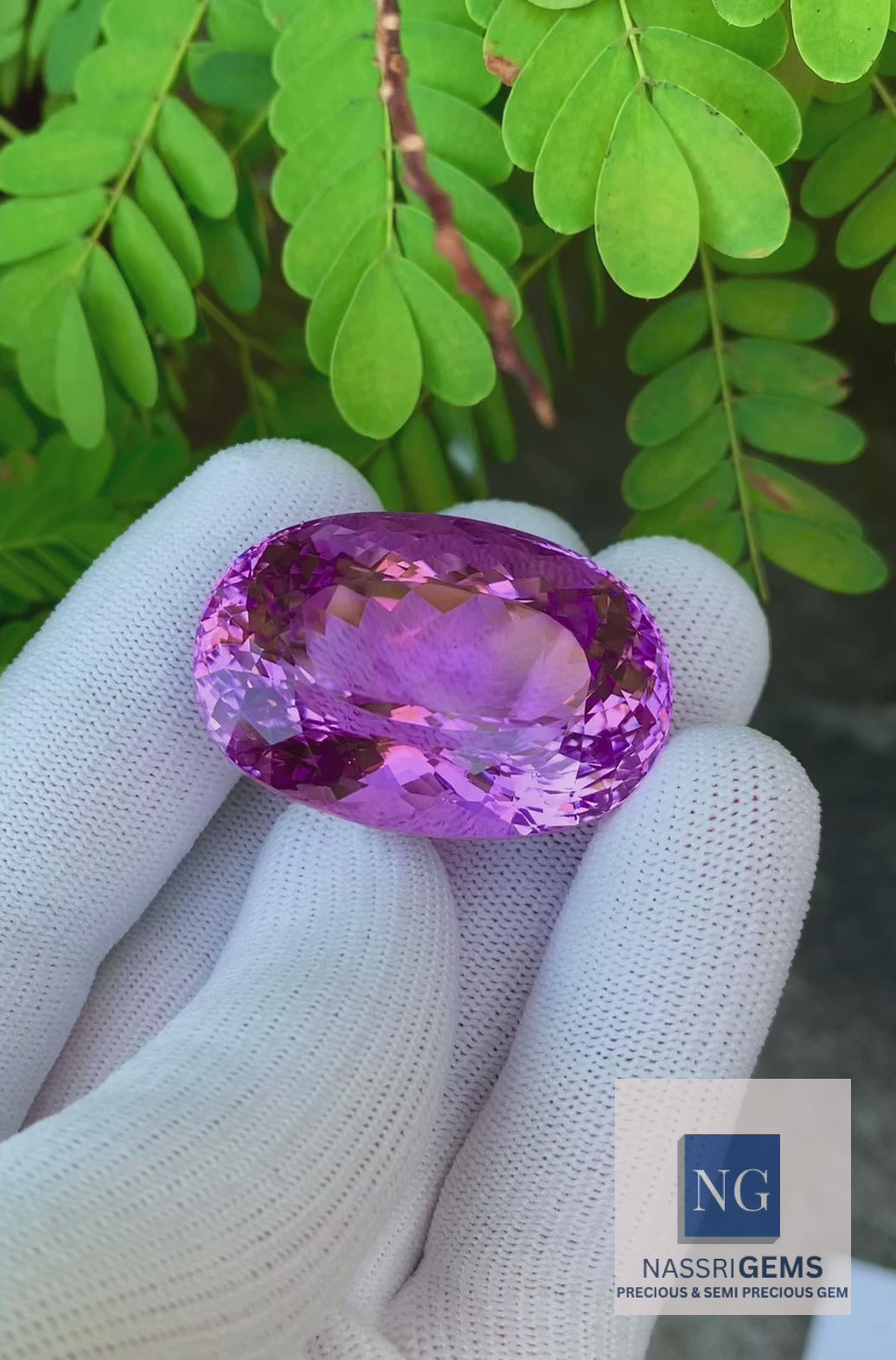 pink kunzite crystal

