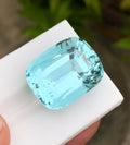 light blue aquamarine gemstone
