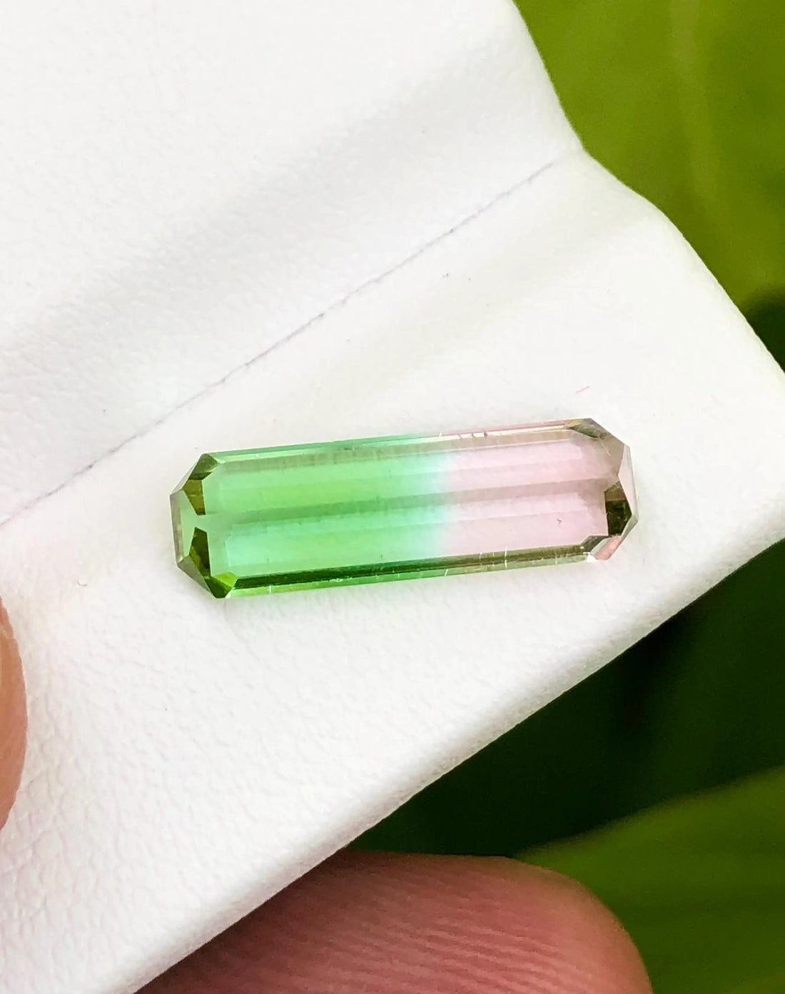 synthetic tourmaline gemstone